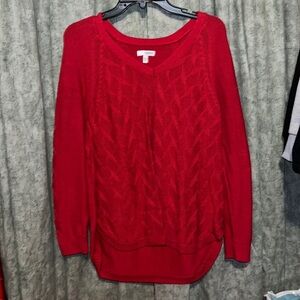 Red Sonoma sweater